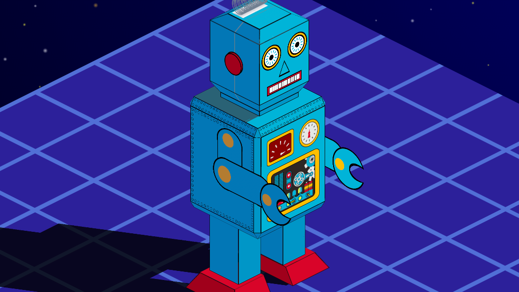 Robot Css Animation 好玩的3D机器人 - 前端嘛